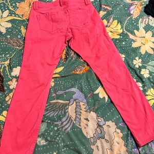Vintage Express Women's Pink Ankle & Cropped Jeans 💕🛍️